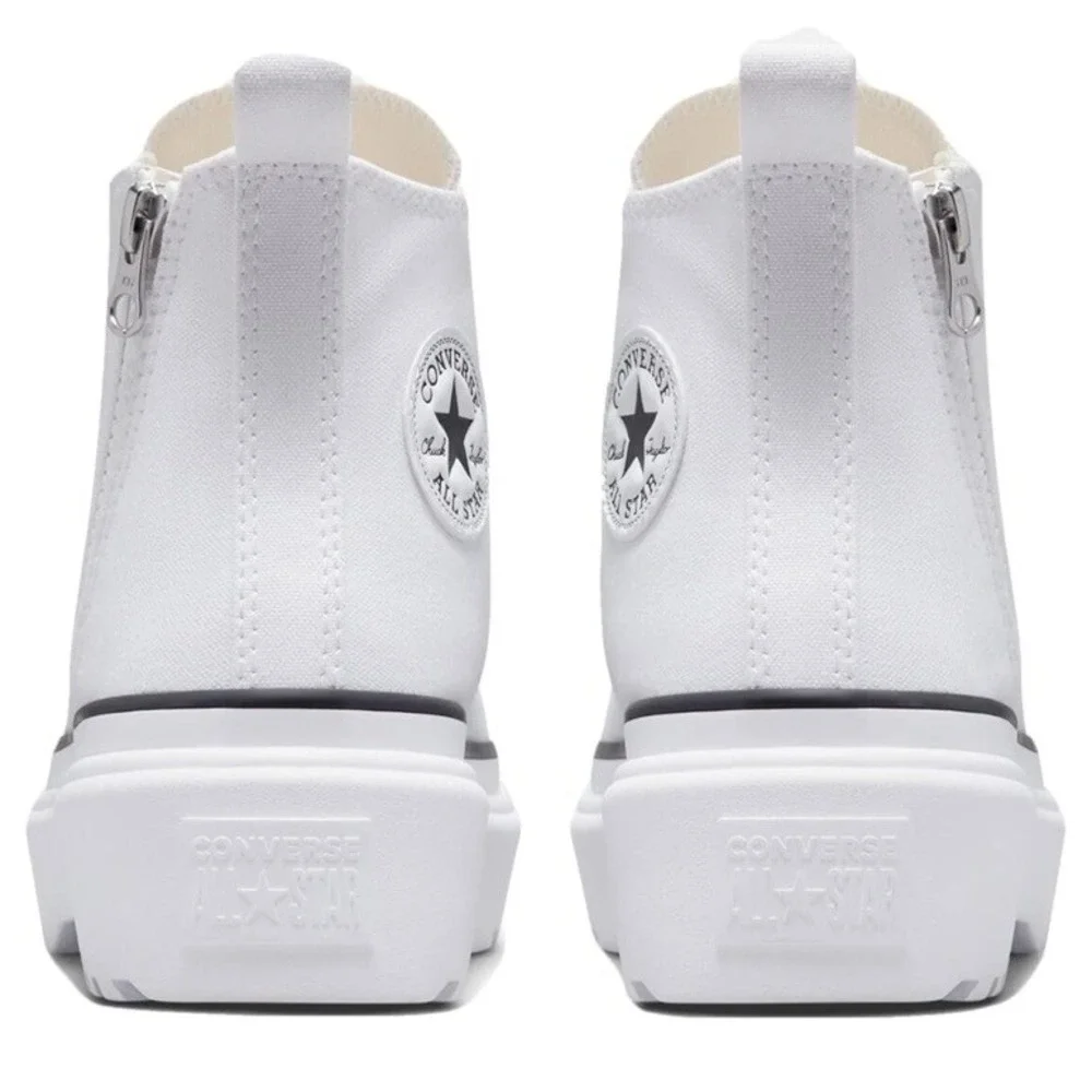 Converse Kids Chuck‎ Taylor All Star Lugged Lift Platform Canvas High Top Shoe 7